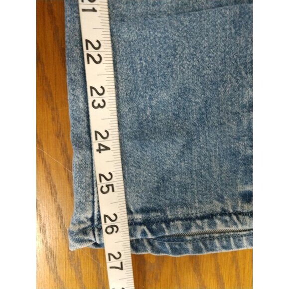 Pilcro & The Letterpress Womens Medium Wash High-Rise Flare Jeans Size 26 Cotton - Picture 5 of 11